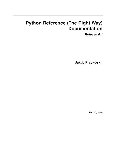 cmp_jrr|cmp — Python Reference (The Right Way) 0.1 documentation.